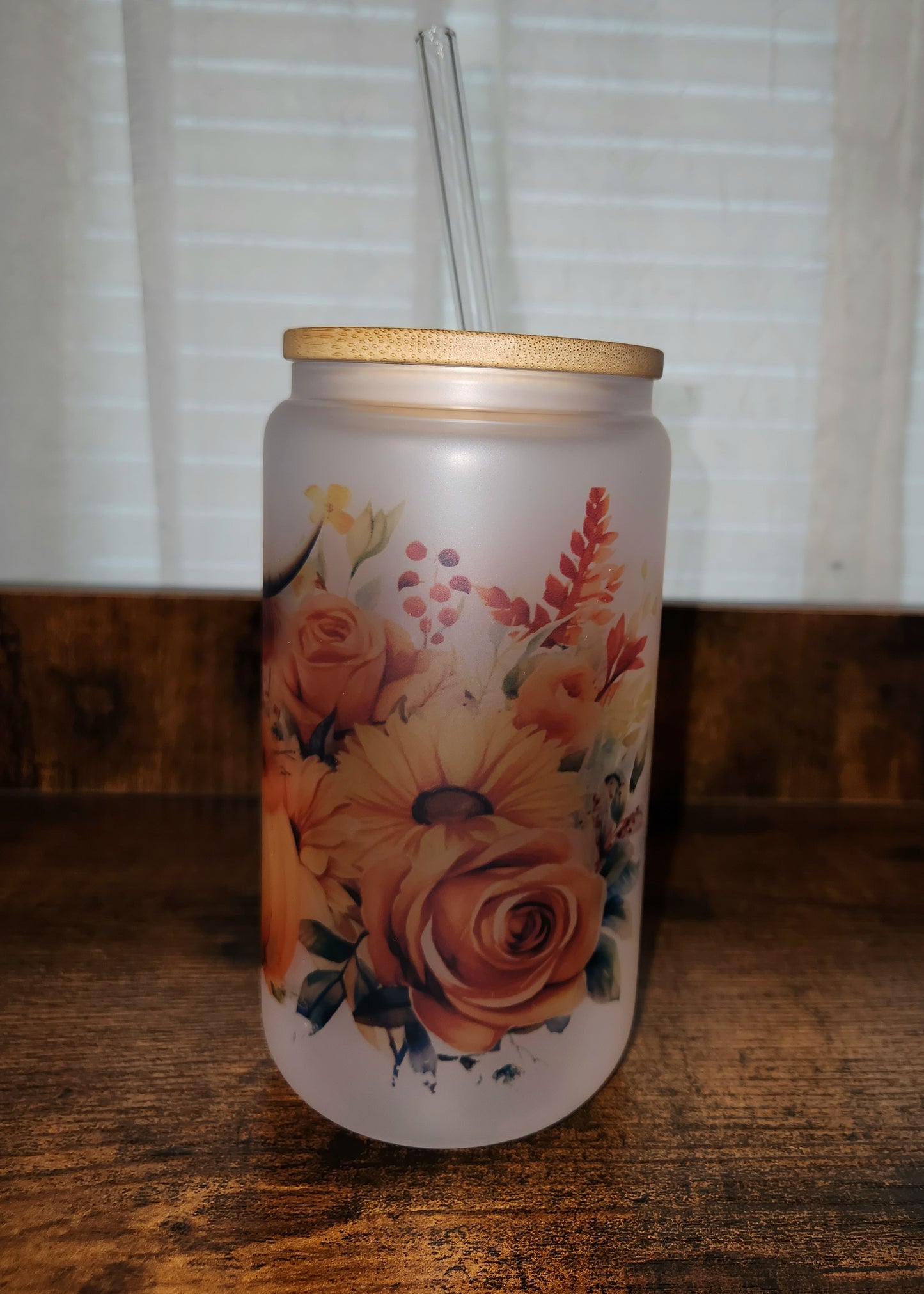 Highland Pumpkin 16oz Glass Can