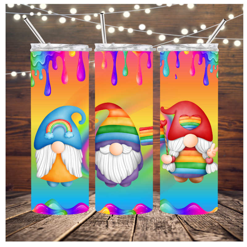 Rainbow Pride Gnomes