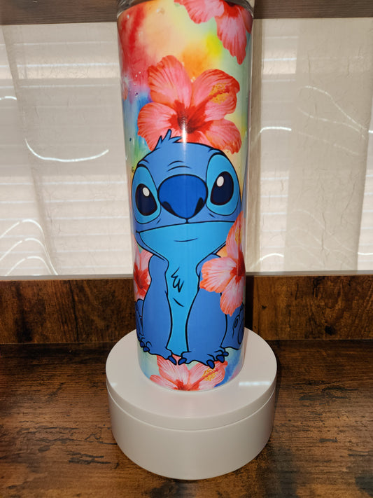Floral Blue Alien