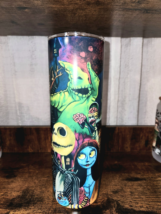 Christmas Town Stainless Tumbler