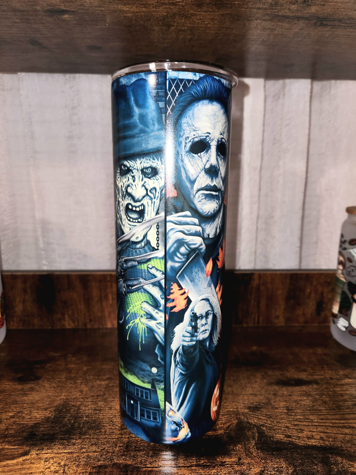 Merry Go Round Of Horror Stainless Tumbler