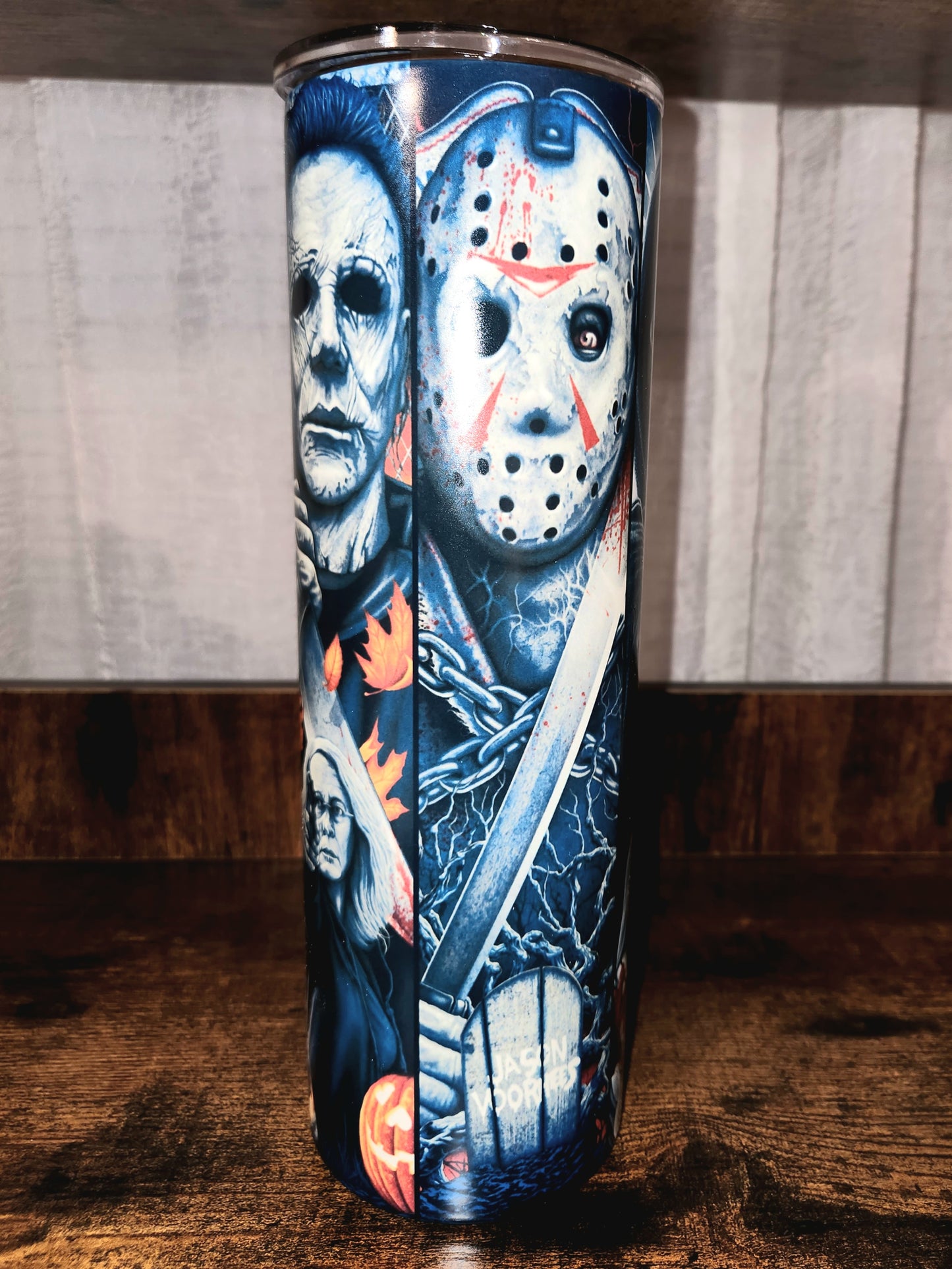 Merry Go Round Of Horror Stainless Tumbler