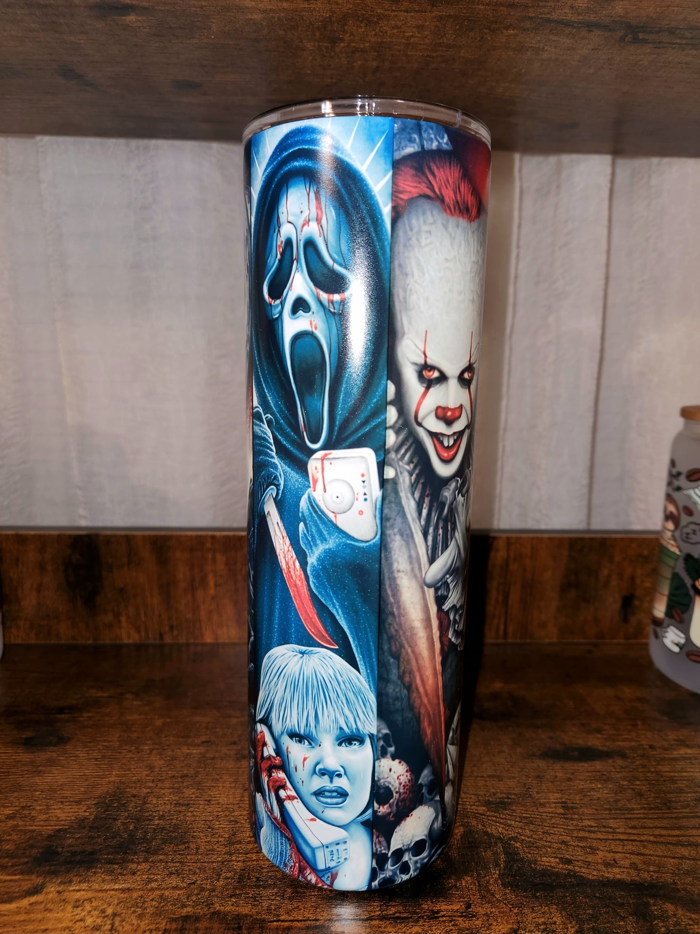 Merry Go Round Of Horror Stainless Tumbler