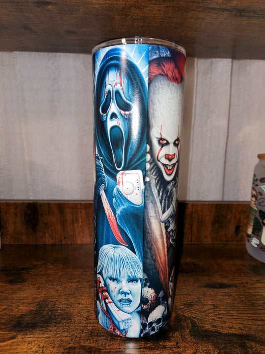 Merry Go Round Of Horror Stainless Tumbler