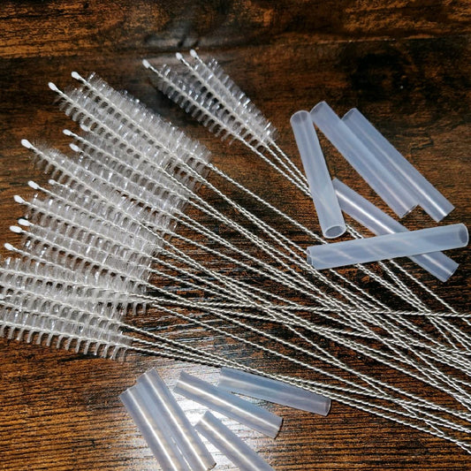 Straw Extender & Cleaning Brush Bundle - 3ct.