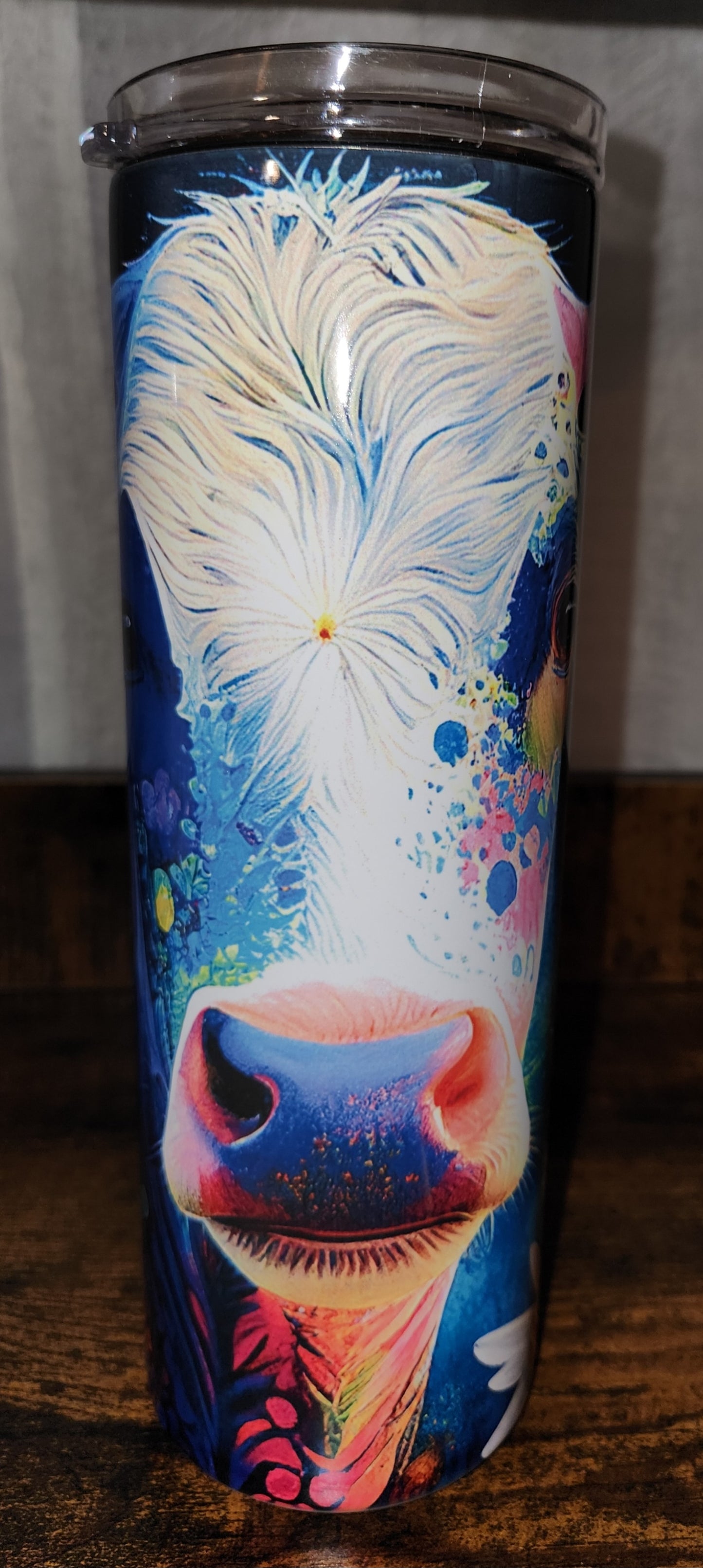 Cow & Daisies